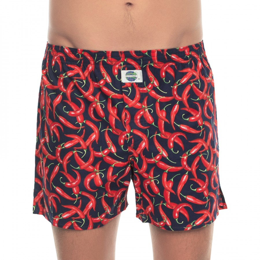 D.E.A.L International Boxershorts – Bequeme Herren-Boxers Aus 100% Baumwolle, Schwarz