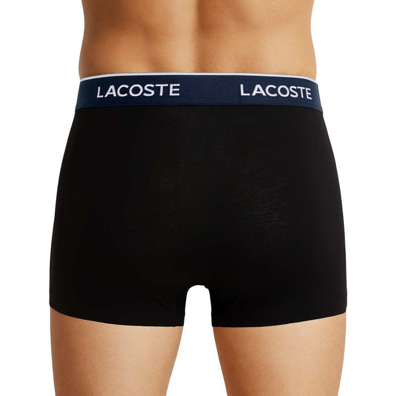Boxerman_Herrenunterwäsche_Boxershorts_ Lacoste_5-er Set_Trunks_Schwarz