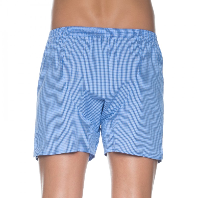 D.E.A.L International_Boxershorts_Blau_Kariert