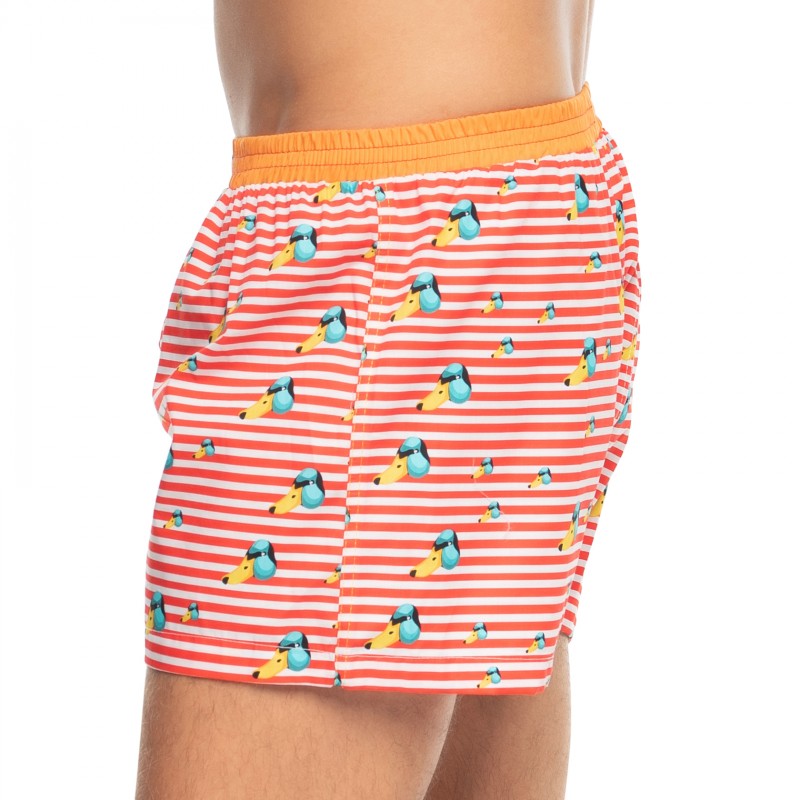 Unabux_Boxershorts_Rot&Weiß_mitStreifen&All-OverPrint