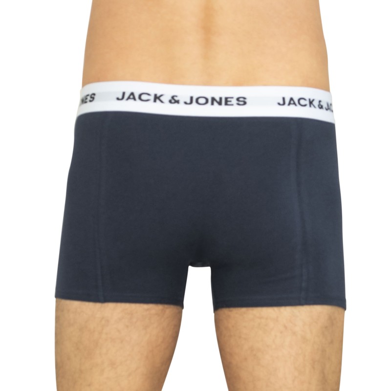 Jack & Jones 10-er Set Trunks Schwarz, Blau, Grün & Grau