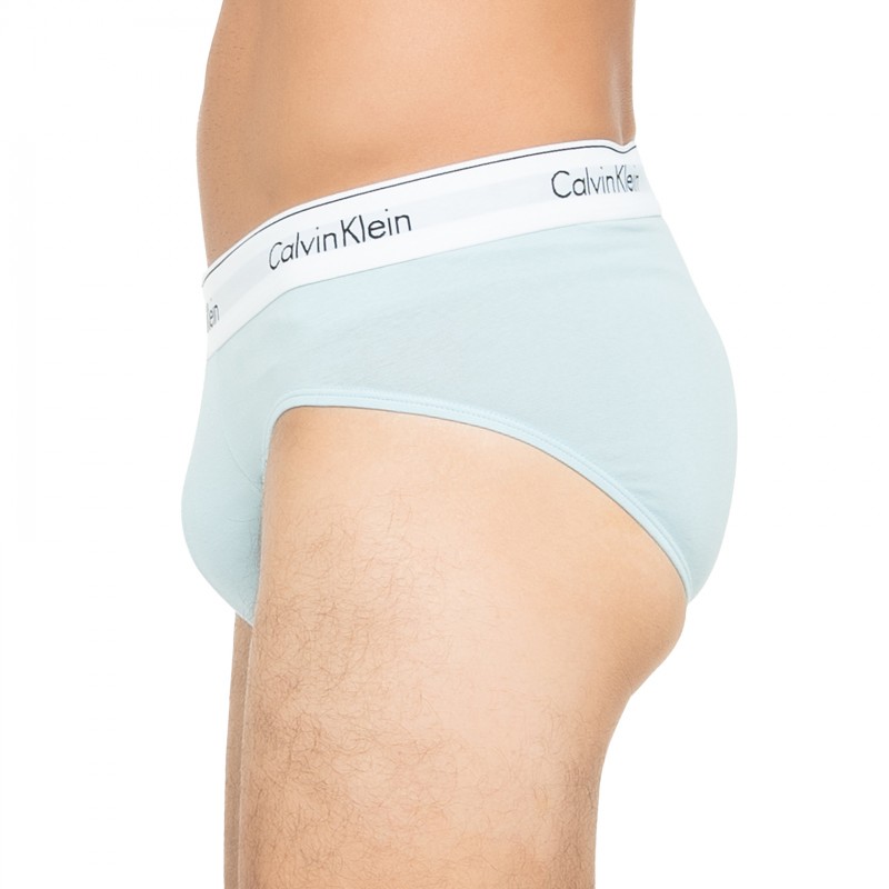 Boxerman_Herrenunterwäsche_Calvin Klein_3-er Set_Slips_Blau Grau & Hellblau