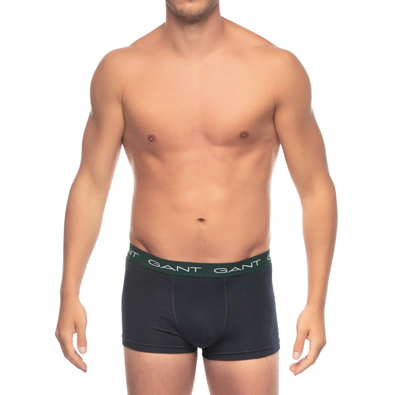 GANT_3-erSet_Trunks_Blau_mitverschiedenfarbigemWebbund