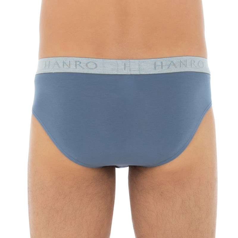 Hanro_2-erSet_Slips_Blau&Khaki