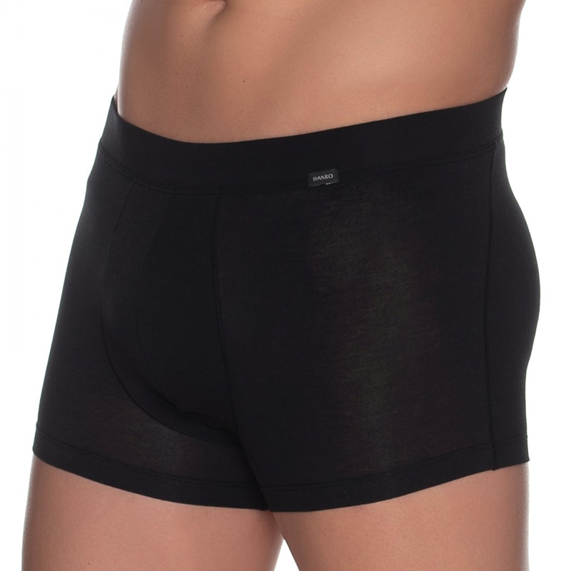 Boxerman_Hanro_Trunks_Schwarz