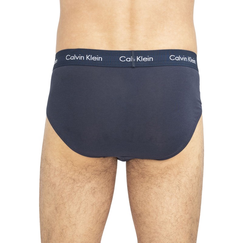 CalvinKlein_3-erSet_HipBriefs_Schwarz&Blau