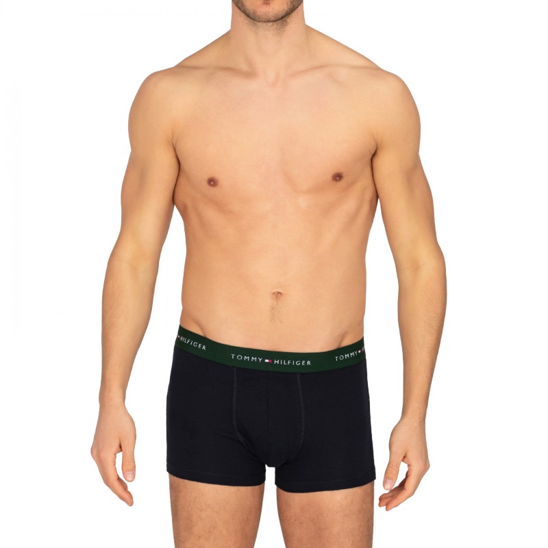 TommyHilfiger_5-erSet_Trunks_Schwarz_mitverschiedenfarbigemWebbund