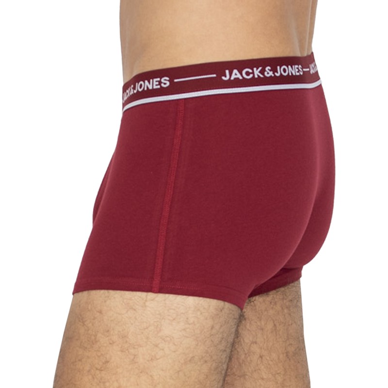 Jack & Jones_5-er Set_Trunks_Schwarz Blau Grün & Grau
