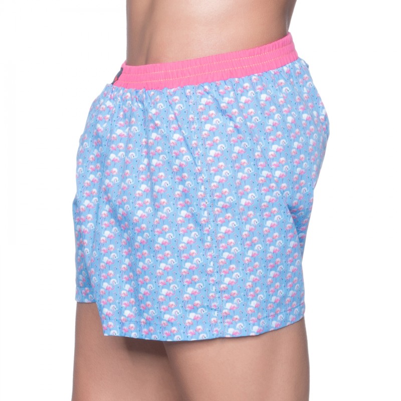 Unabux_Boxershorts_Flamingo_Hellblau