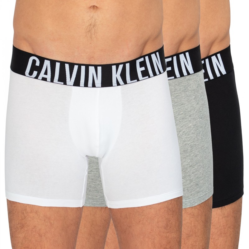 CalvinKlein_3-erSet_BoxerBriefs_Schwarz,Grau&Weiß