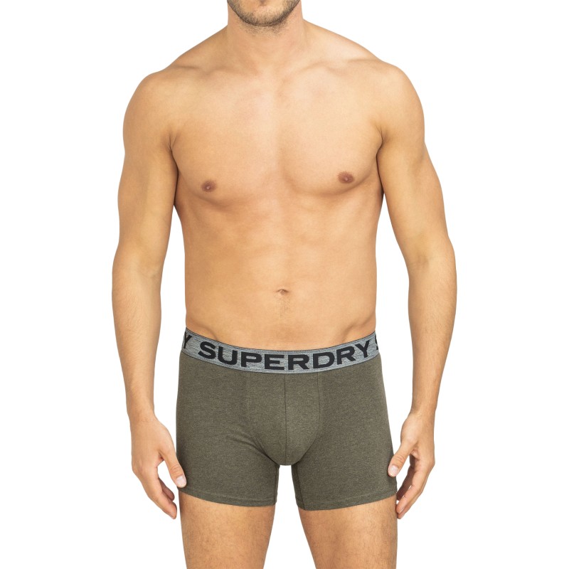 Superdry_3-erSet_Trunks_Schwarz,Orange&Grau