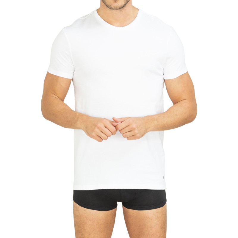 Boxerman_Calvin Klein_3-er Set_T-Shirt_Weiß_Schwarz_Grau