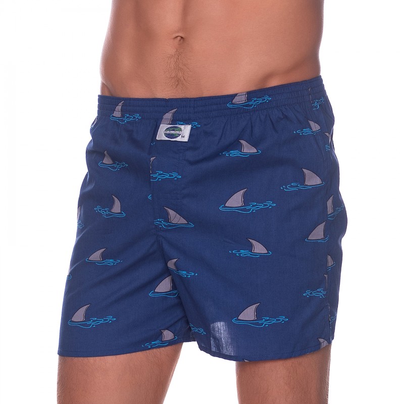 Boxerman_Herrenunterwäsche_D.E.A.LInternational_Boxershorts_Blau_Motiv