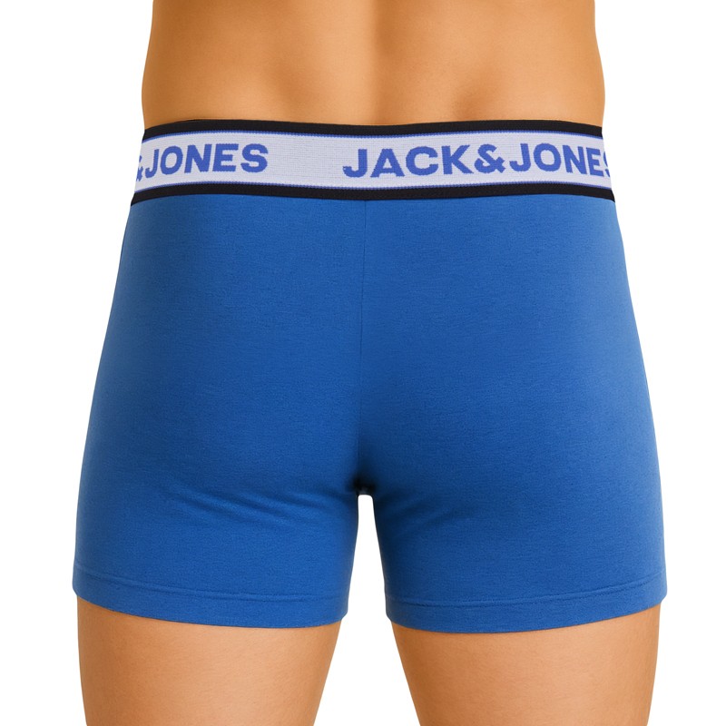 Jack & Jones_3-er Set_Trunks_Schwarz_Blau_Weiß