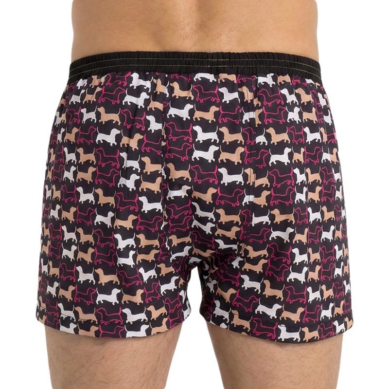 Unabux_Boxershorts_Schwarz_mit_Motiv