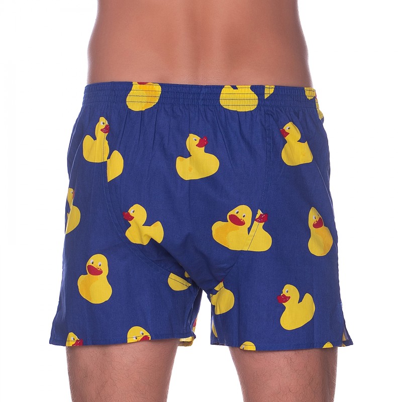 Boxerman_Herrenunterwäsche_D.E.A.L International_Boxershorts_Blau mit Enten