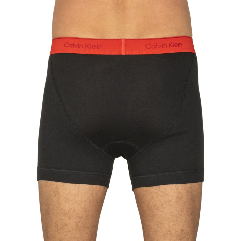 CalvinKlein_3-erSet_BoxerBriefs_Schwarz_mitverschiedenfarbigem_Webbund