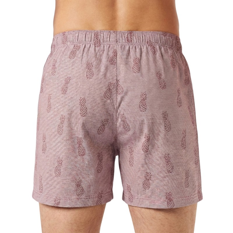 Schiesser_Boxershorts_Rosa_mit_Ananasmotiv_Dunkelblau