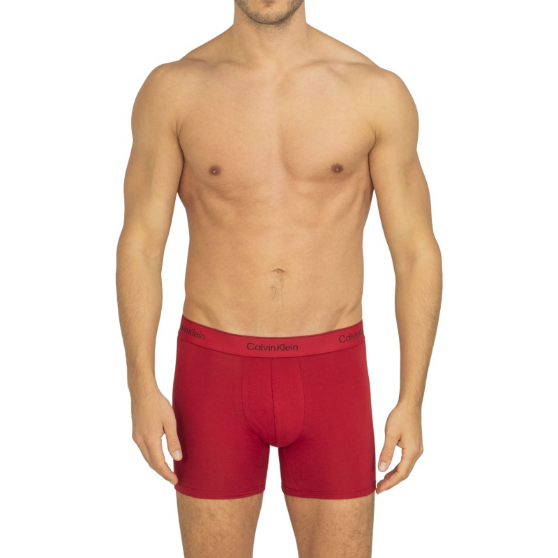 CalvinKlein_3-erSet_BoxerBriefs_Schwarz_mitverschiedenfarbigemWebbund