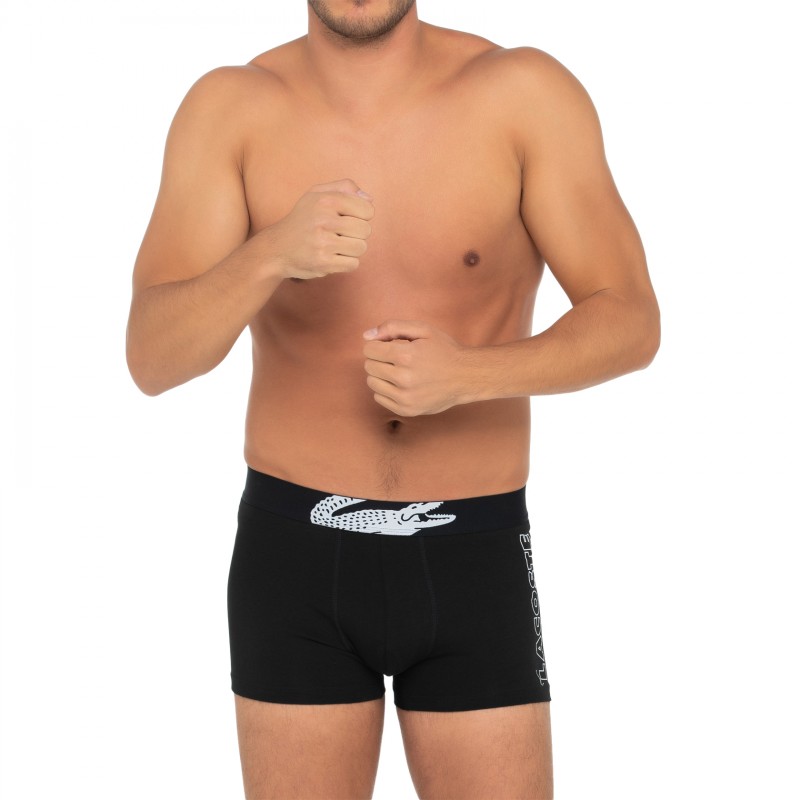 Lacoste_3-er Set_Trunks_Schwarz