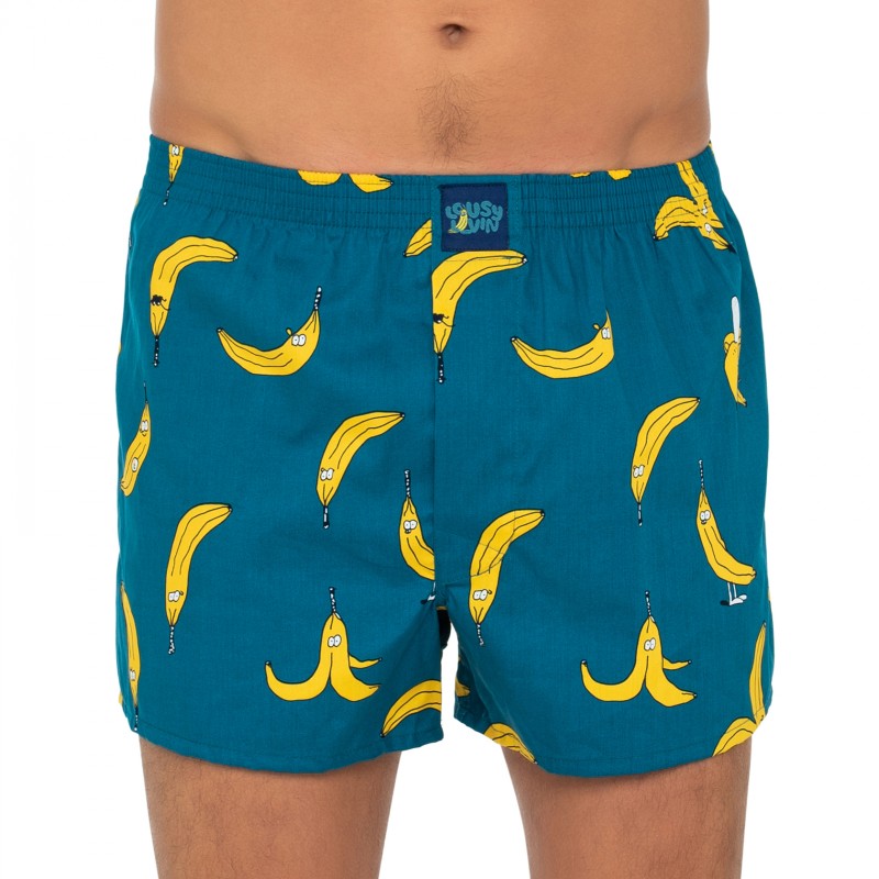 LousyLivin_2-erSet_Boxershorts_Blau_mitPrint