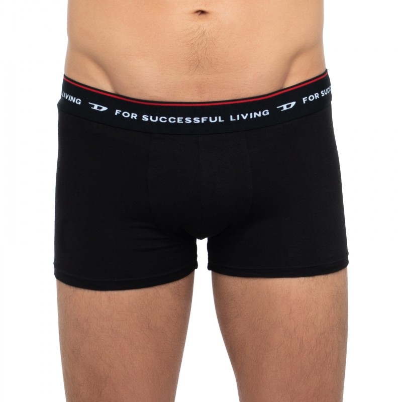 Boxerman_Herrenunterwäsche_Boxershorts_Retroshorts_Diesel_3-er Set_Trunks_Schwarz