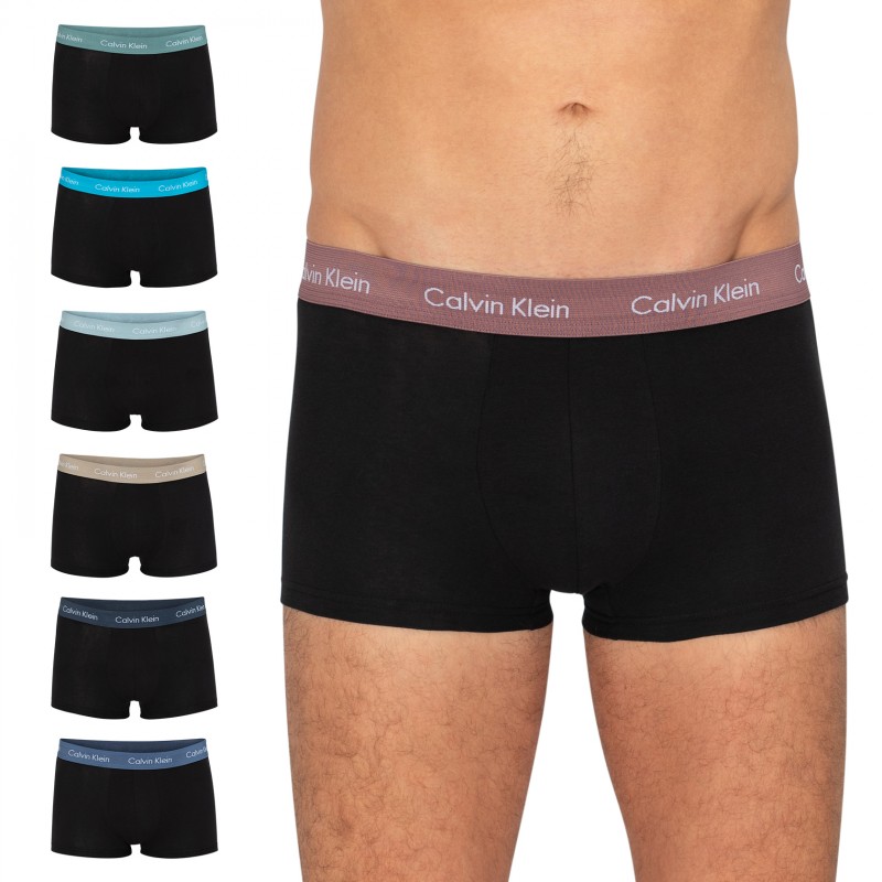 CalvinKlein_5-erSetBoxerBriefs_Schwarz_mitverschiedenfarbigemWebbund