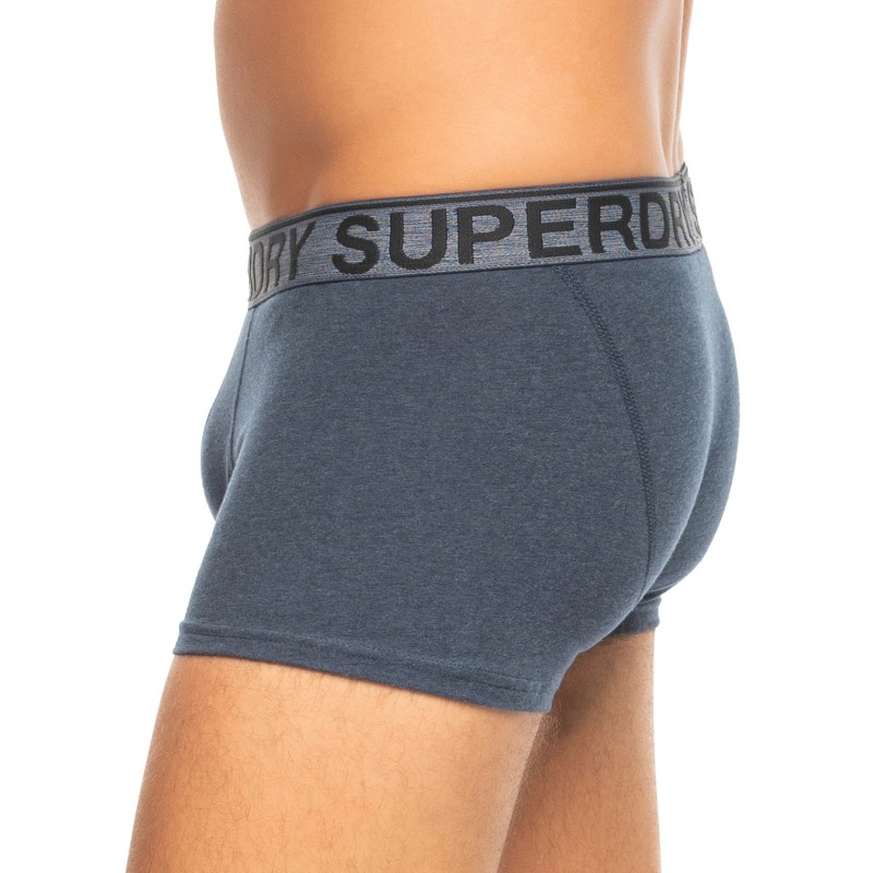Superdry_3-erSet_Trunks_Blau