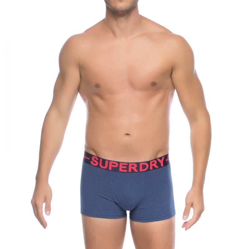 Superdry_2-erSet_Trunks_Blau