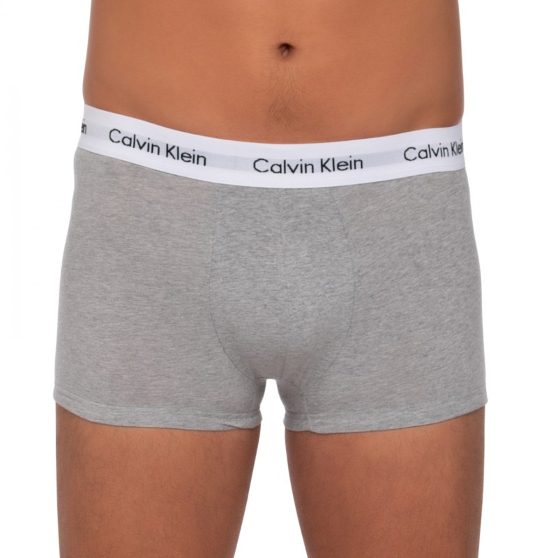 Boxerman_Herrenunterwäsche_Boxershorts_Calvin Klein_3-er Set_Trunks_Grau