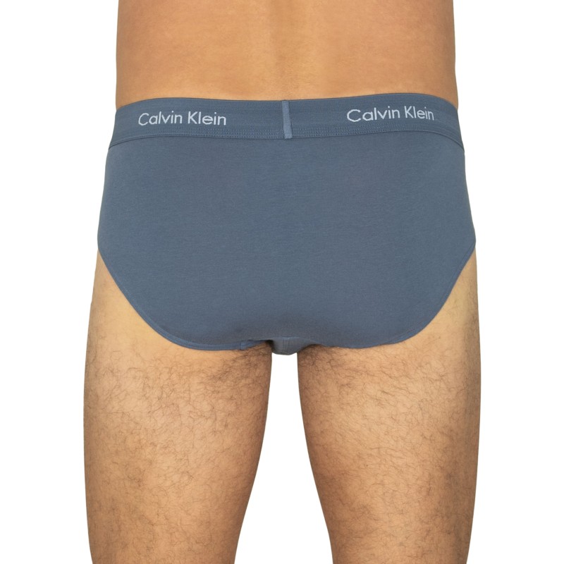 Calvin Klein_3-er Set_Slips_Beige_Blau_&_Türkis