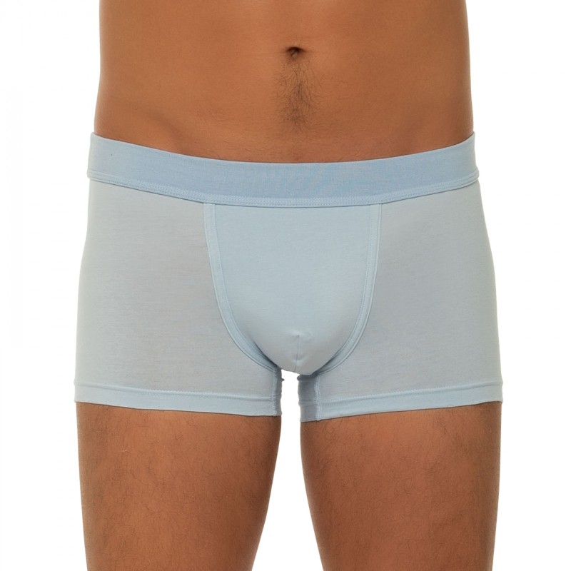 Boxerman_Herrenunterwäsche_Boxershorts_Seidensticker_3-er_Set_Trunks_Blau Gestreift