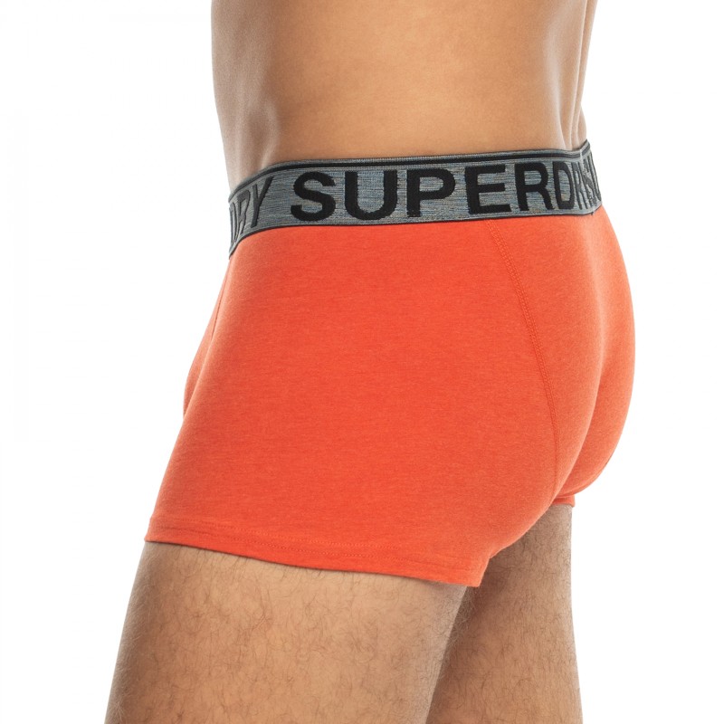 Superdry_3-erSet_Trunks_Schwarz,Orange&Grau