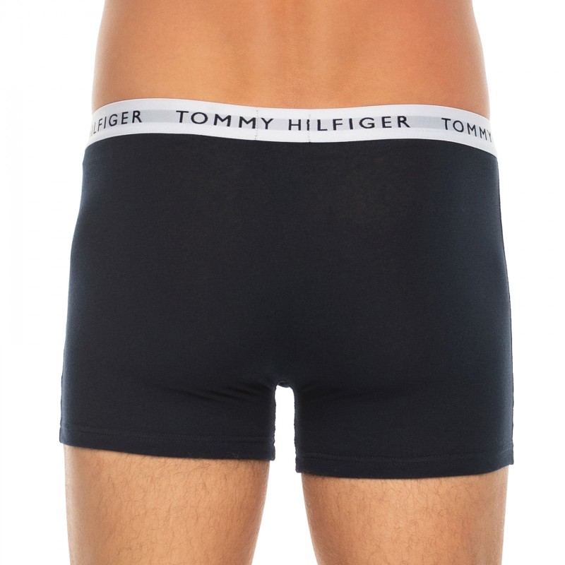 Tommy Hilfiger 5-er Set Trunks Blau mit verschiedenfarbigen Webbund