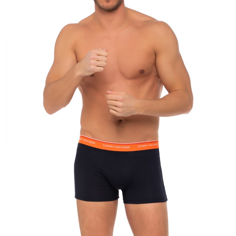 Boxerman_Herrenunterwäsche_Tommy Hilfiger_3-er Set_Trunks_Dunkelblau