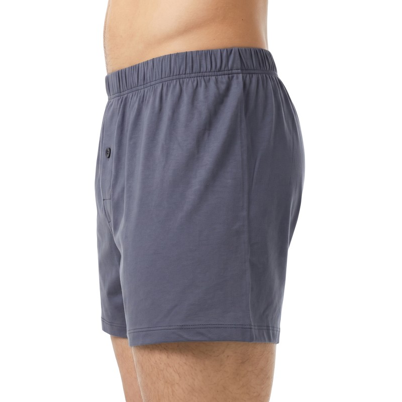 Hanro_Boxershorts_Blaugrau