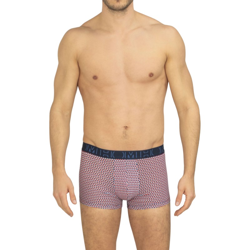 HOM_3-erSet_Trunks_Blau&_Blau_mit_Muster