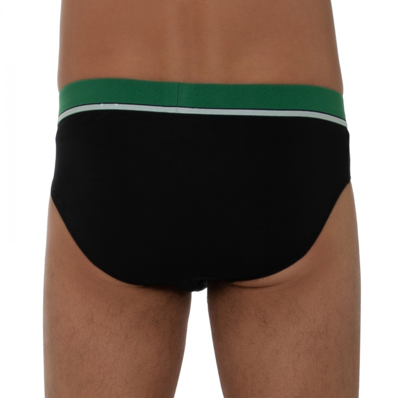 Boxerman_Herrenunterwäsche_Boxershorts_Schiesser_3-er Set_Slips_Schwarz