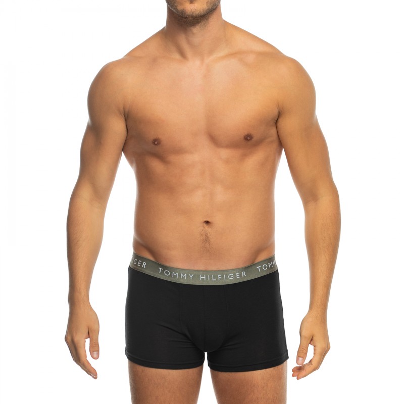 TommyHilfiger_3-erSet_Trunks_mitverschiedenfarbigemWebbund