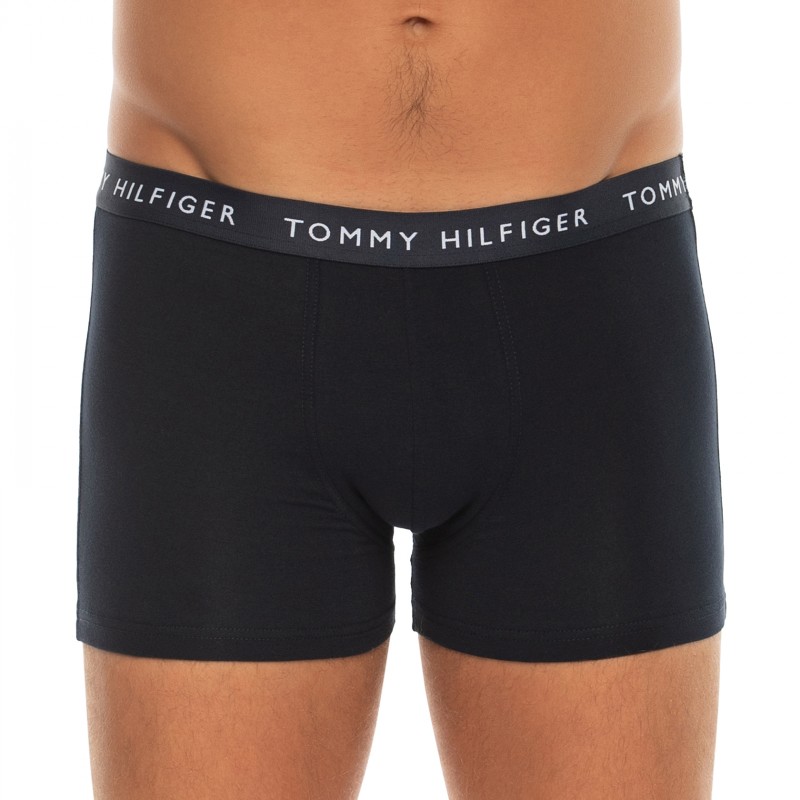 Tommy Hilfiger 5-er Set Trunks Blau mit verschiedenfarbigen Webbund
