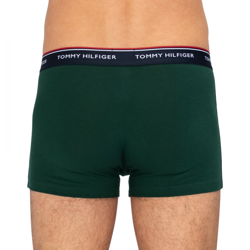 TommyHilfiger_3-erSet_Trunks_Grün,Grau&Blau