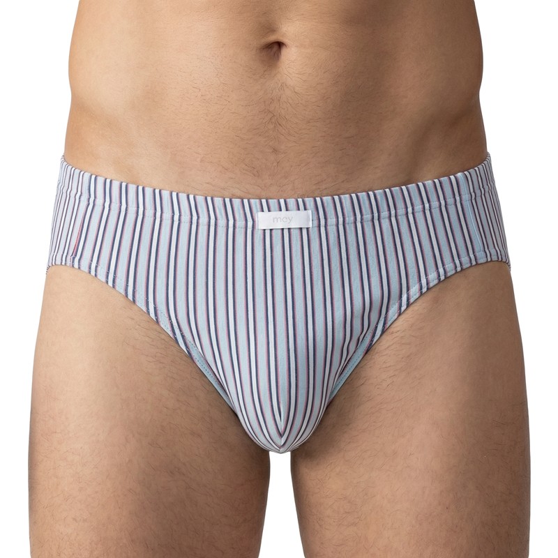 Mey_Slip_Grau_mit_Streifen