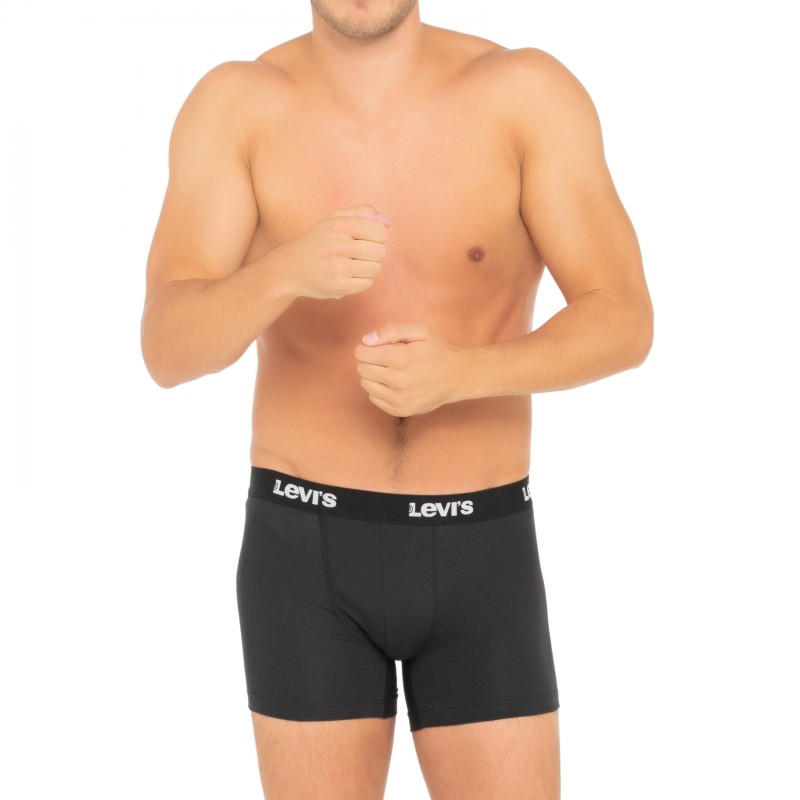 Levi's 3-er Set Boxer Briefs Schwarz