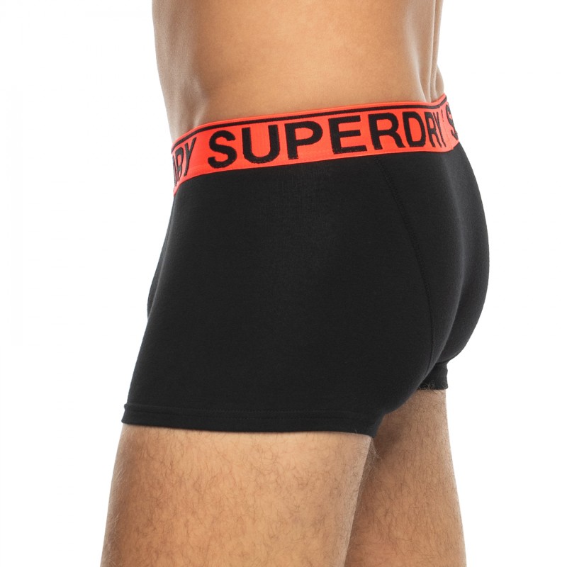Superdry_3-erSet_Trunks_Schwarz,Orange&Grau