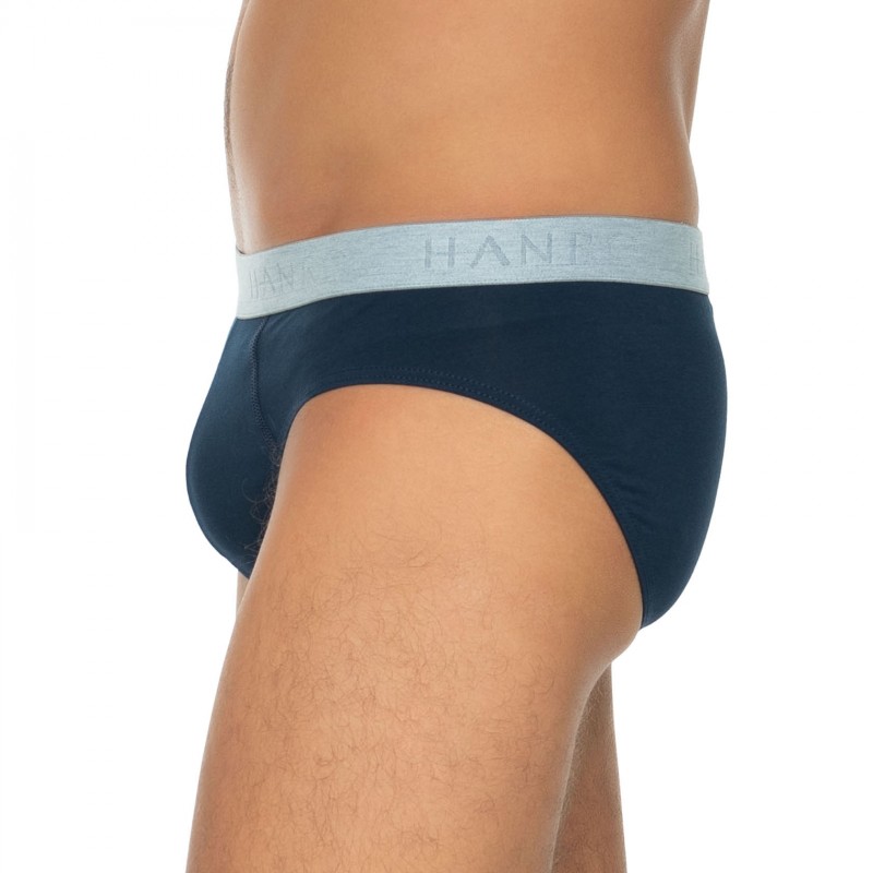 Boxerman_Herrenunterwäsche_HANRO_2-erSet_Slips_Grau&Blau