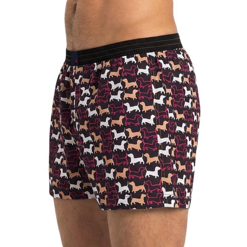 Unabux_Boxershorts_Schwarz_mit_Motiv
