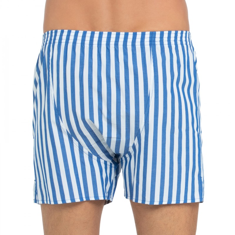 D.E.A.L_International_Boxershorts_Weiß&Blau_gestreift