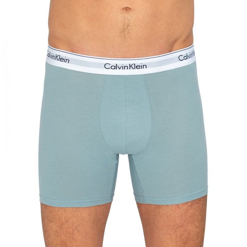 CalvinKlein_5-erSetBoxerBriefs_Türkis,Beige,Blau,Hellblau,Grau