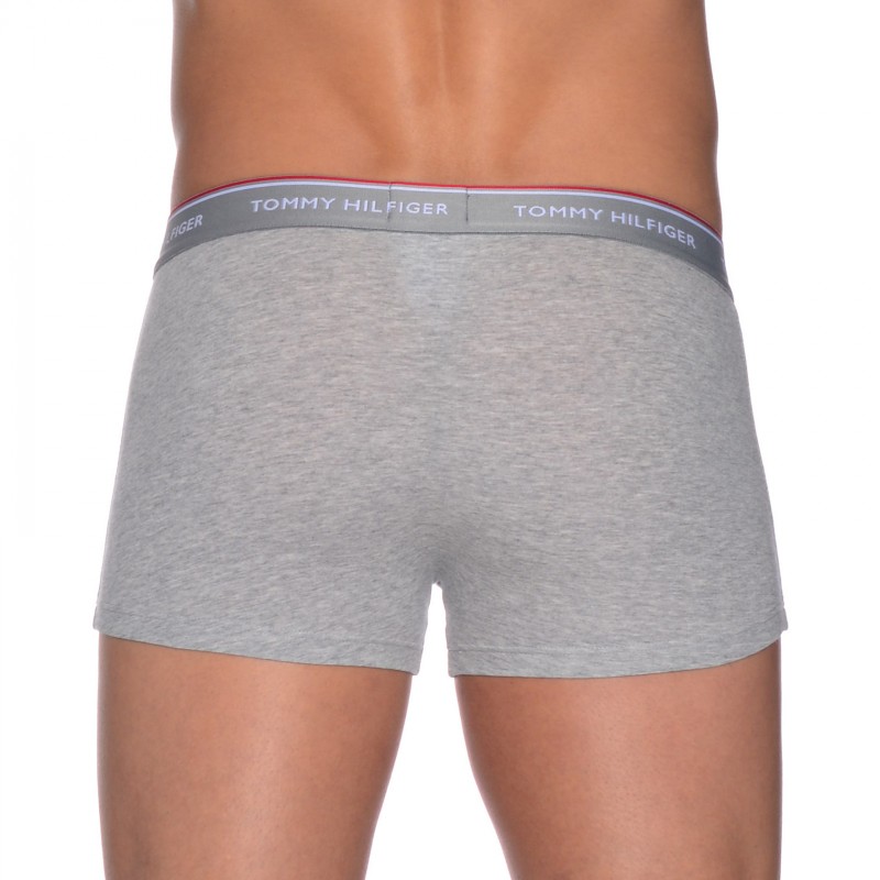 Tommy Hilfiger 3-er Set Low Rise Trunks Schwarz. Weiß & Grau