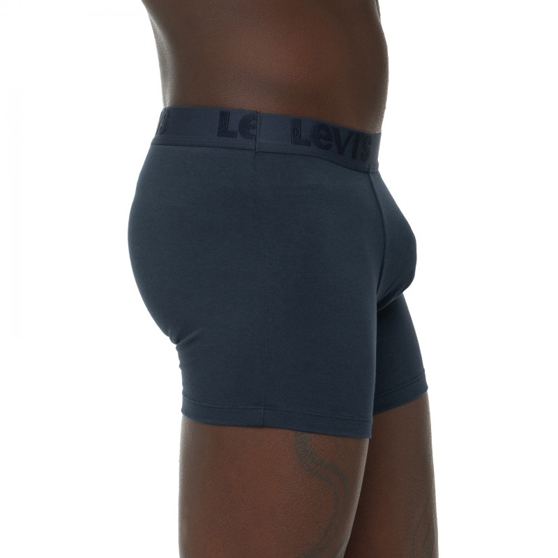 Boxerman_Herrenunterwäsche_Boxershorts_Levi's_3-er Set_Boxer Briefs_Dunkelblau